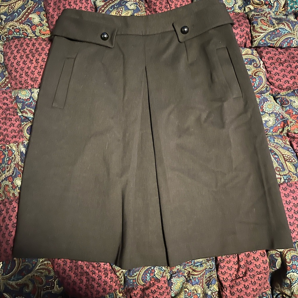 Etcetera brown skirt size 4